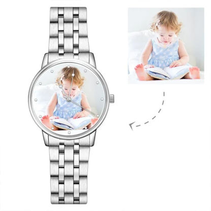 Picture of Personalized Engraved Photo Watch - Gift for Birthday