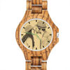 Picture of Personalized Watch - Personalized Engraved Wood Photo Watch - Gift for Him