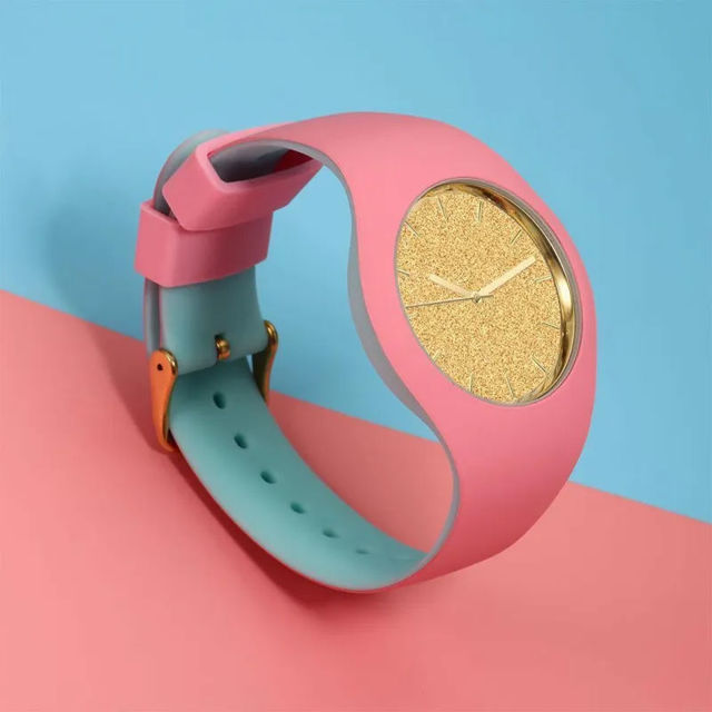 Picture of Personalized Watches - Unisex Silicone Engraved Watch with Contrasting Colors- Unisex Engraved Watch for Loved One