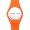 Picture of Personalized Watches - Unisex Silicone Engraved Watch with Contrasting Colors- Unisex Engraved Watch for Loved One