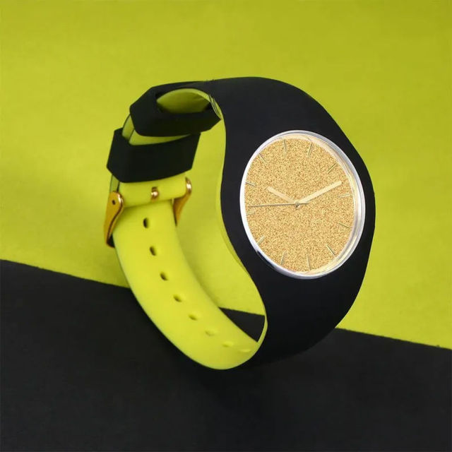 Picture of Personalized Watches - Unisex Silicone Engraved Watch with Contrasting Colors- Unisex Engraved Watch for Loved One