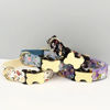 Picture of Personalized Pet Name Collar - Small Floral Series - Personalized Engraved Pet Name Dog Bone Tag - Gift for Pets