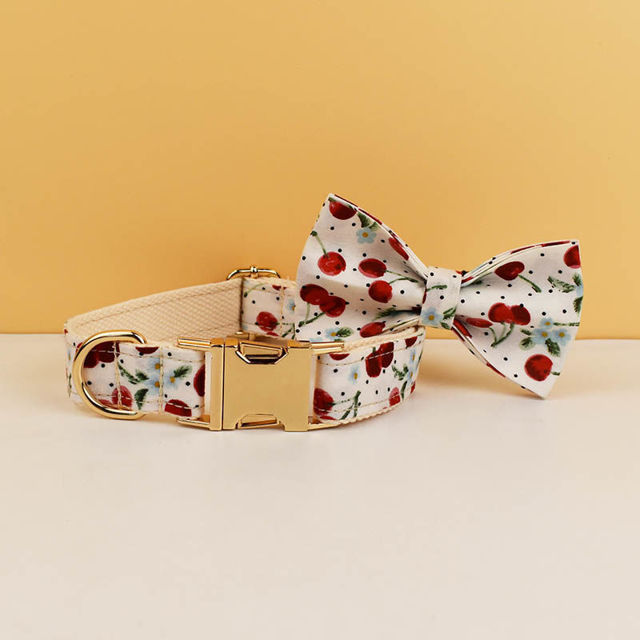 Picture of Personalized Pet Name Collar - Fruit Series - Engraved Pet Name Tag Metal Buckle - Summer Personalized Gifts for Puppy