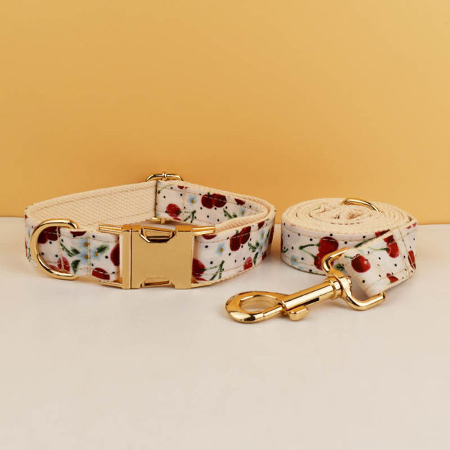Picture of Personalized Pet Name Collar - Fruit Series - Engraved Pet Name Tag Metal Buckle - Summer Personalized Gifts for Puppy