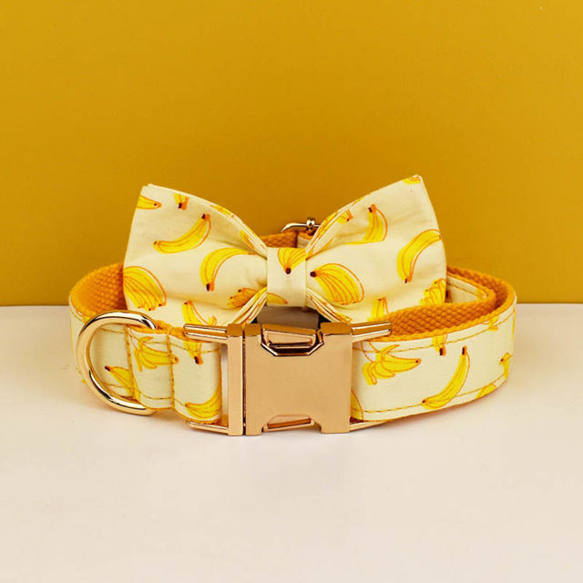 Picture of Personalized Pet Name Collar - Fruit Series - Engraved Pet Name Tag Metal Buckle - Summer Personalized Gifts for Puppy