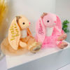 Picture of Personalized Bunny Toys - Custom Name Plush Toys - Custom Ballerina Bunny