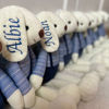 Picture of Personalized Name Plush Toys - Custom Embroidered Stuffed Bunny Rabbit - Personalized Comfort Rabbit for Kids