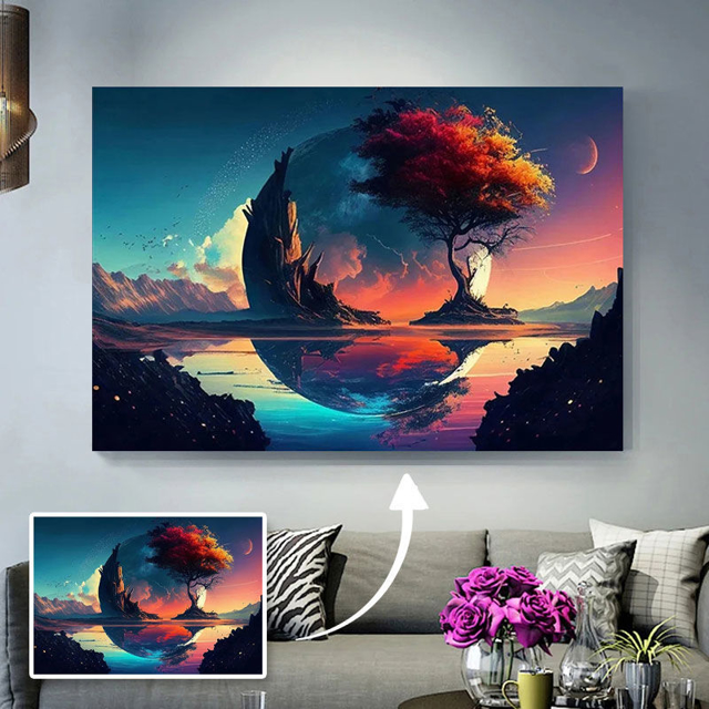 Picture of Personalized Wall Art – Custom Portrait from Your Photo
