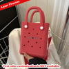 Picture of Personalized Engraved Hole Small Bags - Summer Tote Bags - Beach Vacation Simple