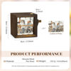 Picture of Custom Wooden Hand-Cranked Flip Photo Frame - Custom Wooden Couple Photo Flipbook Frame - Best Couple Gifts, Wedding Gift