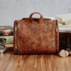 Picture of Custom Large Capacity Leather Toiletry Bag | Travel Bag For Men | Father's Day Gift | Groomsmen Gift