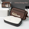 Picture of Custom Leather Toiletry Bag | Travel Bags For Men | Father's Day Gift | Groomsmen Toiletry Bag