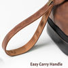 Picture of Custom Leather Toiletry Bag | Travel Bags For Men | Father's Day Gift | Groomsmen Toiletry Bag