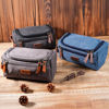 Picture of Custom Canvas Toiletry Bag for men | Personalised Groomsmen Gifts | Travel Bag For Him