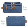 Picture of Custom Canvas Toiletry Bag for men | Personalised Groomsmen Gifts | Travel Bag For Him