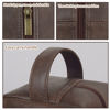 Picture of Personalized PU Leather Toiletry Bag | Travel Bag for Men | Birthday Gift for Him | Simple but Elegant