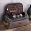 Picture of Custom Canvas Toiletry Bag for men | Personalised Groomsmen Gifts | Travel Bag For Him
