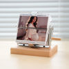 Picture of Custom Photo Flipbook | Personalised Flip Album with Wooden Base | Nice Home Decor