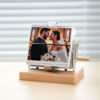 Picture of Custom Photo Flipbook | Personalised Flip Album with Wooden Base | Nice Home Decor