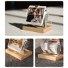 Picture of Custom Photo Flipbook | Personalised Flip Album with Wooden Base | Nice Home Decor