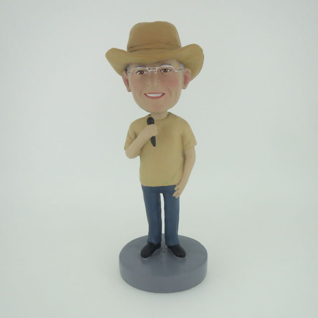 Picture of Custom Bobblehead Doll: Cowboy Singer