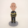 Picture of Custom Bobblehead Doll: Fireman Holding Hammer