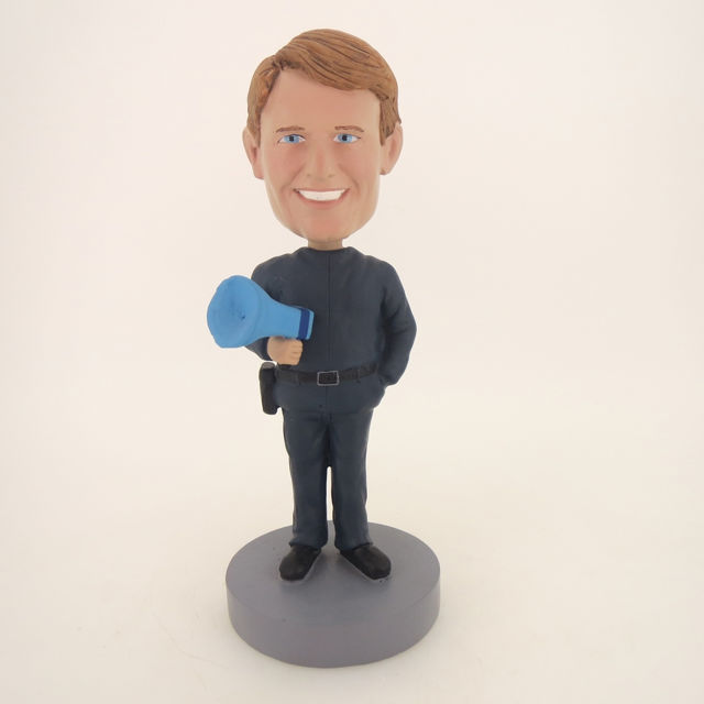 Picture of Custom Bobblehead Doll: Man And Horn