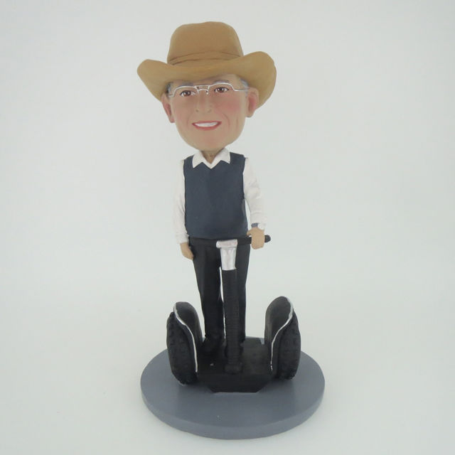 Picture of Custom Bobblehead Doll: Man On Balancing Vehicle