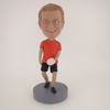 Picture of Custom Bobblehead Doll: Man With Frisbee