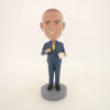 Picture of Custom Bobblehead Doll: Business Man With A Coffee Cup