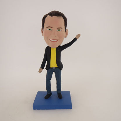 Picture of Custom Bobblehead Doll: Casual Man Dancing