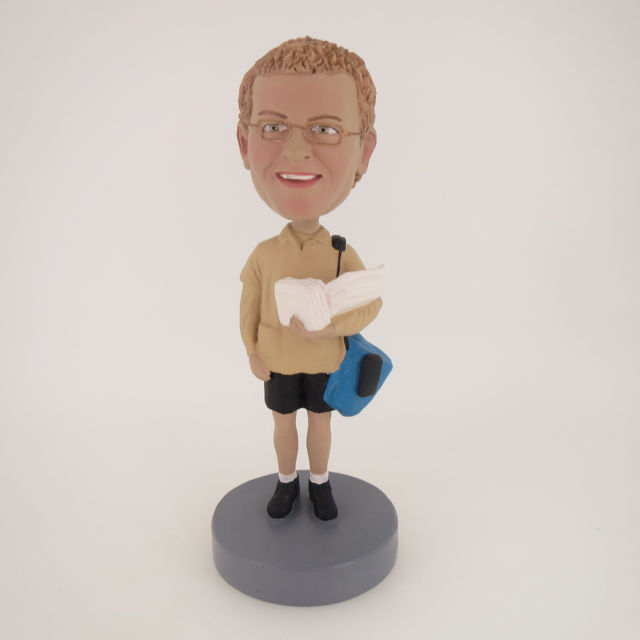 Picture of Custom Bobblehead Doll: Casual Man Going Out
