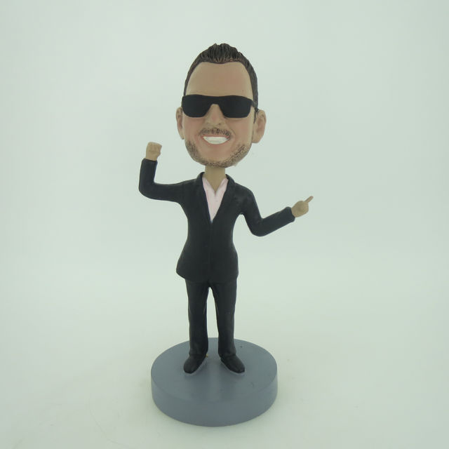 Picture of Custom Bobblehead Doll: Cugar In Black Sunglass