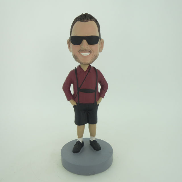 Picture of Custom Bobblehead Doll: Cugar With Beard In Sunglass