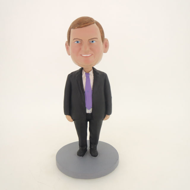 Picture of Custom Bobblehead Doll: Fatter Business Man