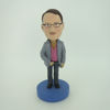 Picture of Custom Bobblehead Doll: Man In Gray Coat