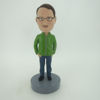 Picture of Custom Bobblehead Doll: Man In Green Coat