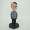 Picture of Custom Bobblehead Doll: Man In Work Suit