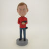 Picture of Custom Bobblehead Doll: Photography Lover Holding Camera