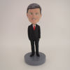 Picture of Custom Bobblehead Doll: Old Man In Formal Business Suit