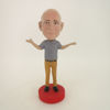 Picture of Custom Bobblehead Doll: Old Man With Hands Up