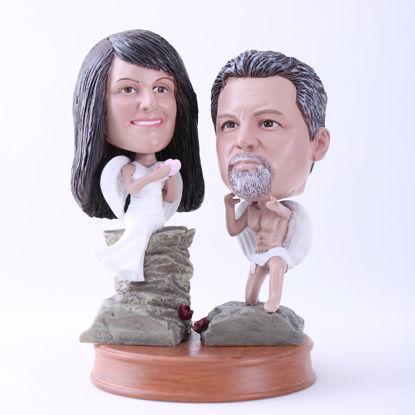 Picture of Custom Bobblehead Doll: Couple Cosplay Angel