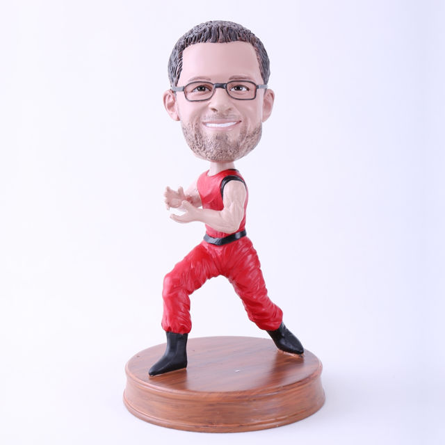 Picture of Custom Bobblehead Doll: Kungfu Action Man