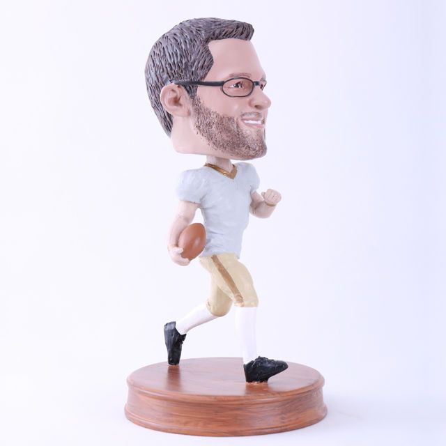 Picture of Custom Bobblehead Doll: Male Football Player