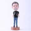 Picture of Custom Bobblehead Doll: Man Both Thumbs Up