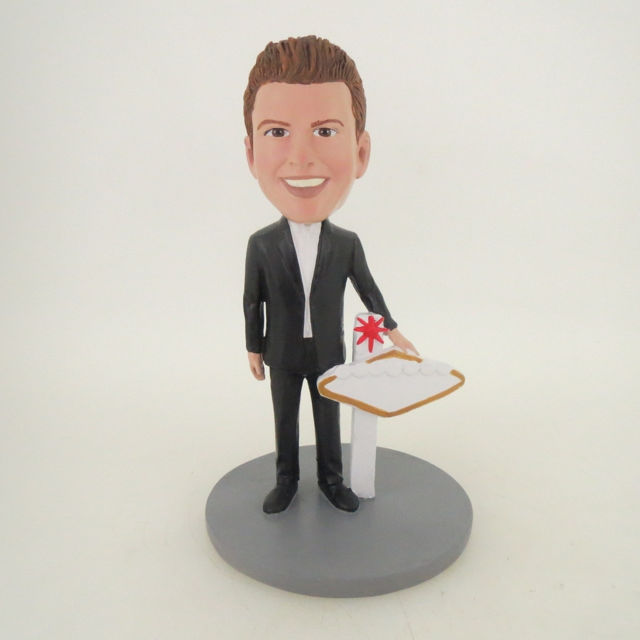Picture of Custom Bobblehead Doll: Man on Rostrum