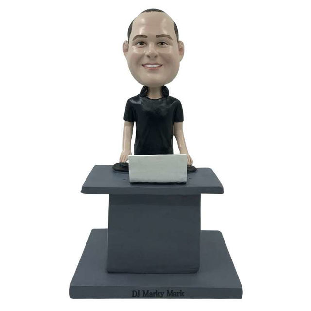 Picture of Custom Bobblehead Doll: DJ Playing