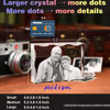 Picture of Custom Photo 3D Laser Crystal: Patterned Landscape | Personalized 3D Photo Laser Crystal | Unique Gift for Birthday Wedding Christmas etc.