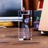 Picture of Custom Photo 3D Laser Crystal: Candlestick | Personalized 3D Photo Laser Crystal | Unique Gift for Birthday Wedding Christmas etc.