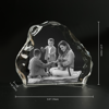 Picture of Custom Photo 3D Laser Crystal: New Large Iceberg Crystal | Personalized 3D Photo Laser Crystal | Unique Gift for Birthday Wedding Christmas etc.